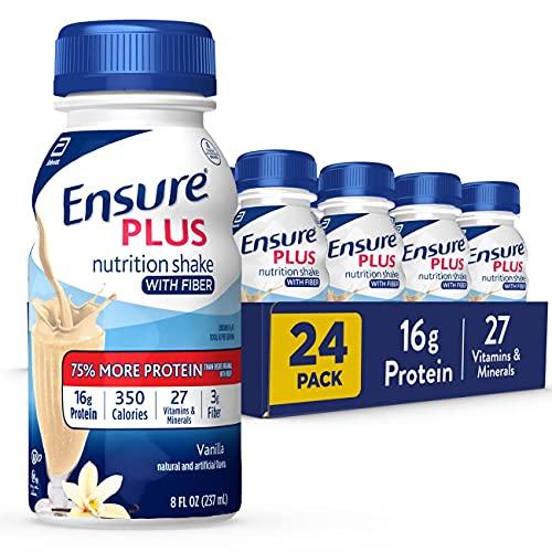 Ensure Plus Ensure Plus Nutrition Shake 24 Pack & Glucerna Diabetic Nutritional Shake 24 Count