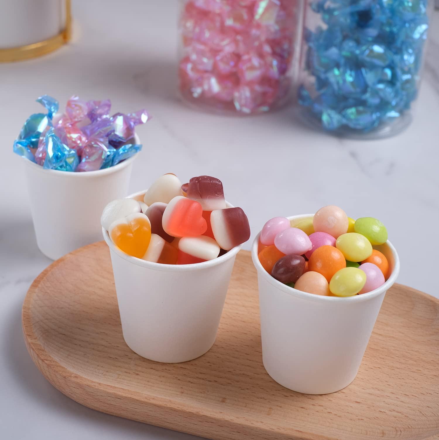 Lamosi Lamosi 300 Pack 3 oz Paper Cups for Bathroom, Disposable Small Mouthwash Cups, Espresso Cups, 3oz Mini Cups for Travel, Party, Picnics, Home, Applicable to Cup Dispenser