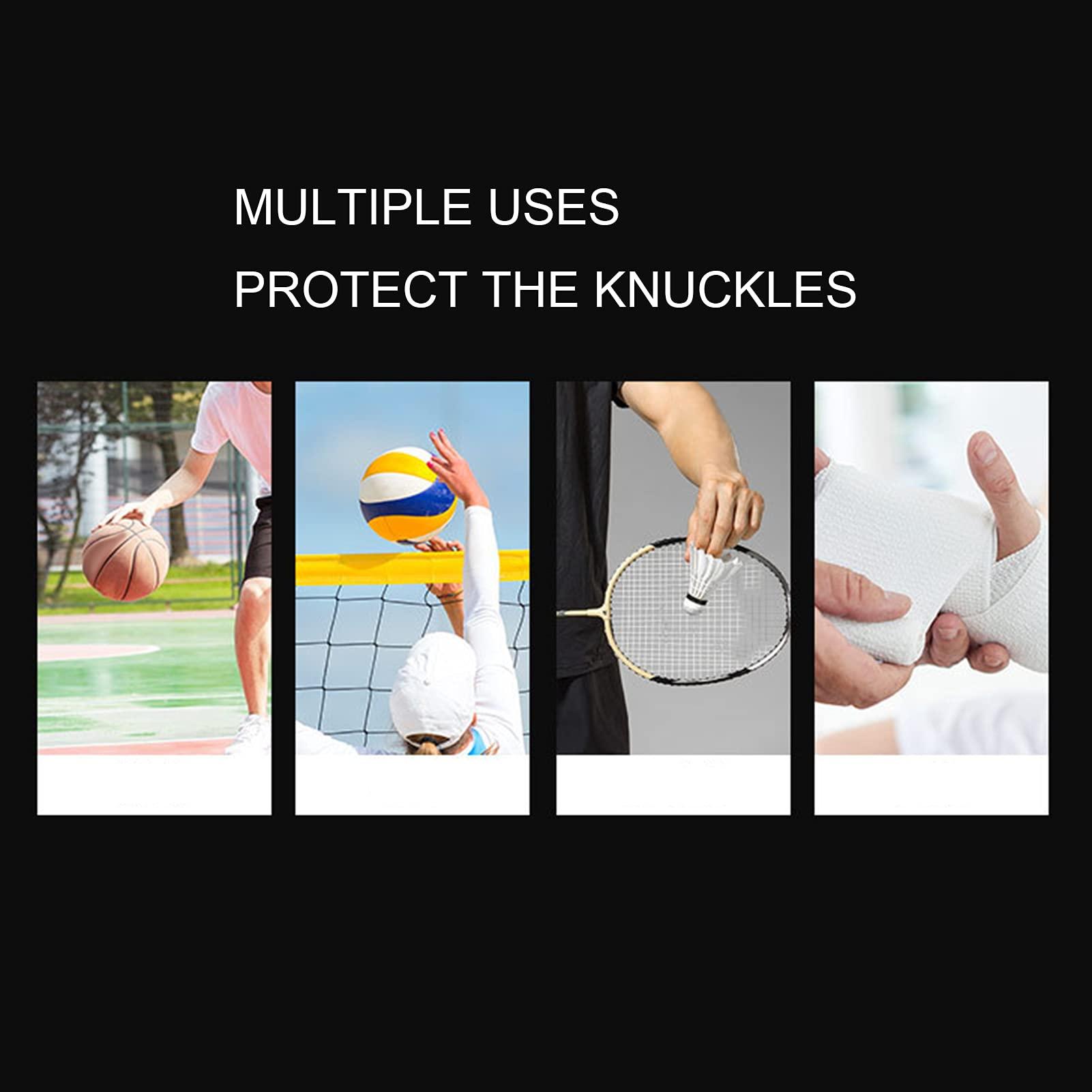 ZJchao 10Pcs Sport Basketball Trigger Finger Splint, Finger Protector Support Sleeves for Trigger Finger, Hand Eczema, Finger Cracking, Finger Arthritis (Skin)