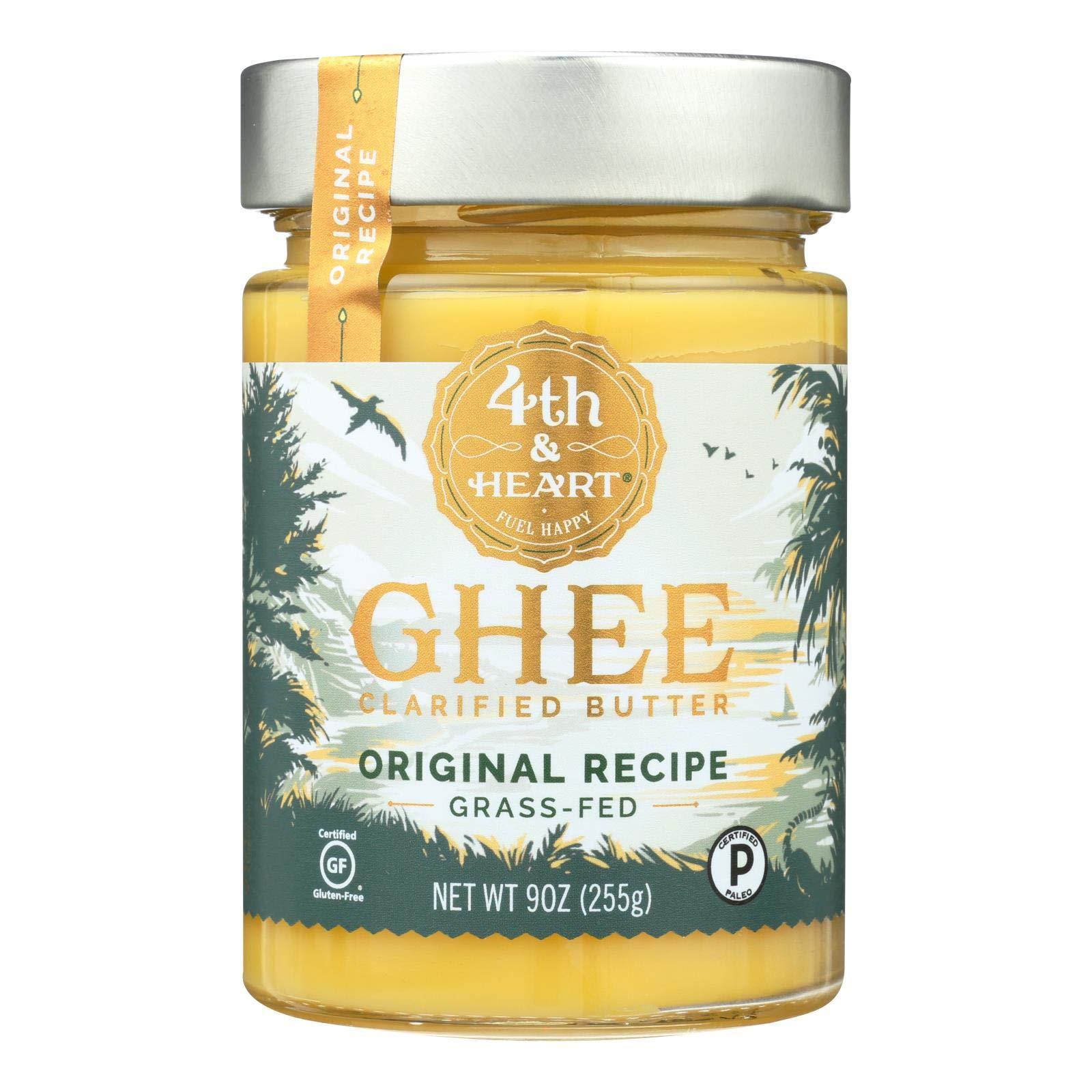 4th & Heart 4th and Heart Original Ghee Butter, 9 Ounce -- 6 per case.