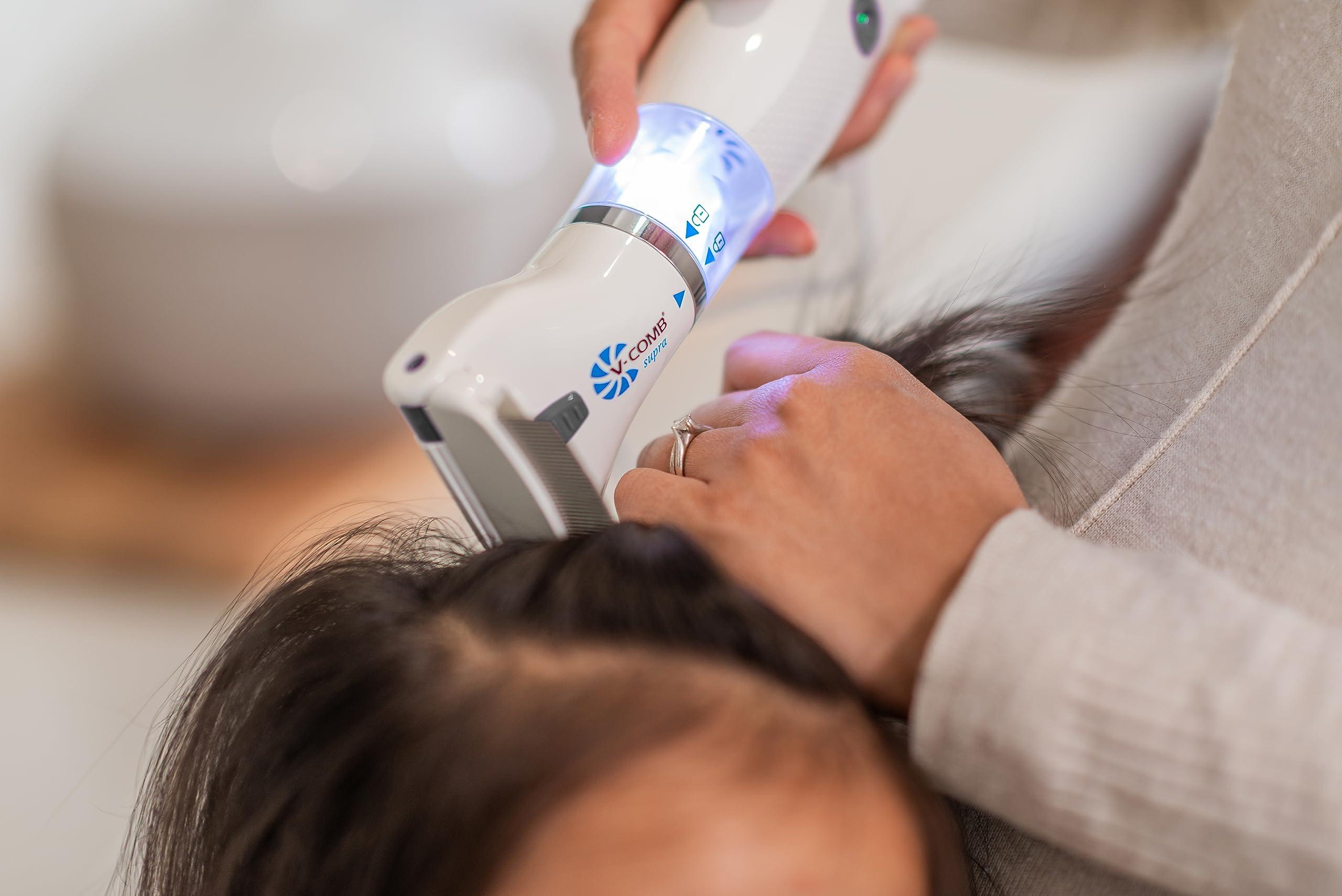 V-Comb V-Comb Supra - Head Lice and Egg Remover - Pesticide and Chemical Free - 100% Natural Treatment