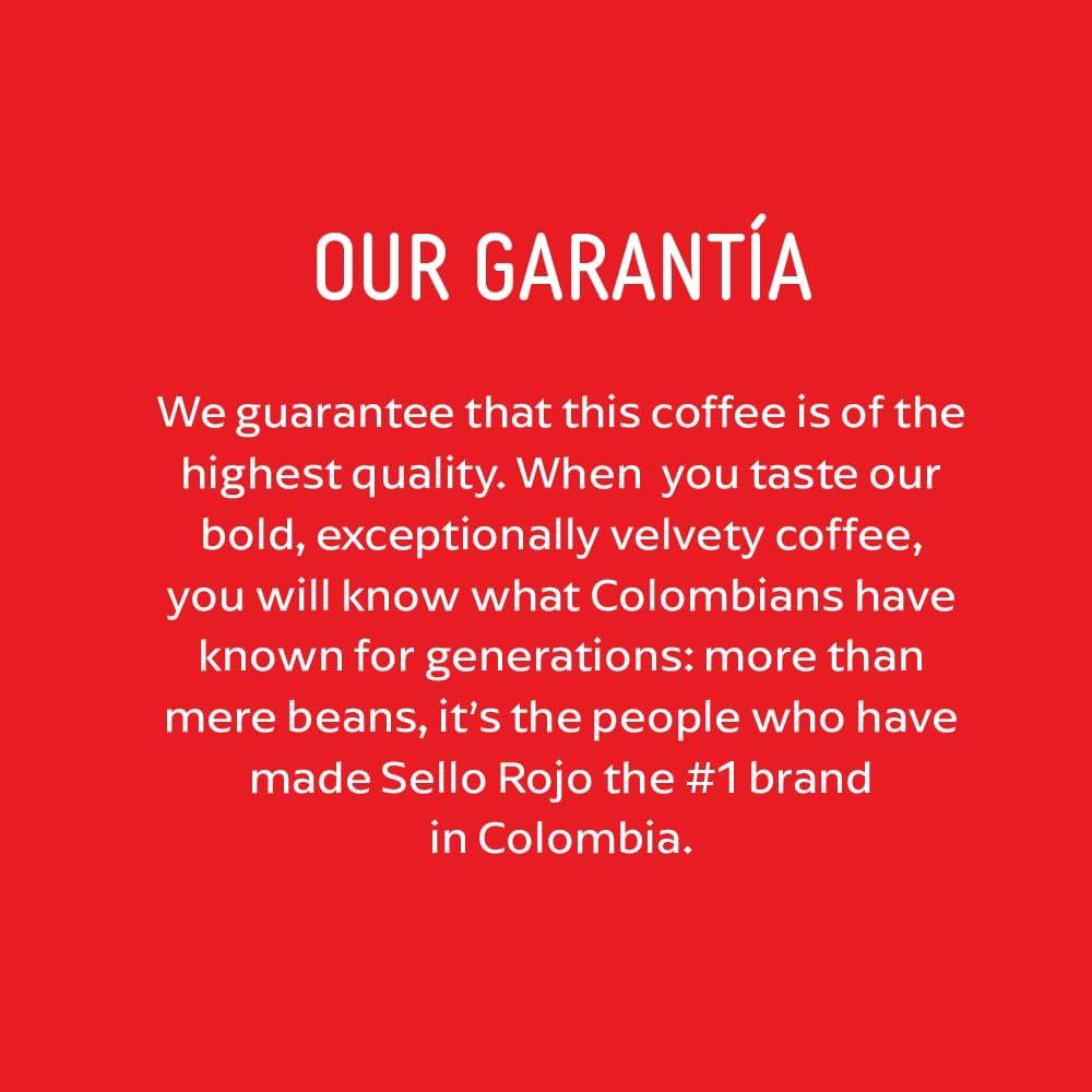 Sello Rojo Sello Rojo, Tradicional Medium Roast Ground Coffee Bag, 16 oz, Pack of 5