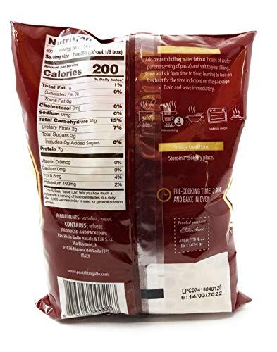 Primeluci Primeluci Anelletti Durum Wheat Semolina Pasta - 1 lb (Pack of 4)