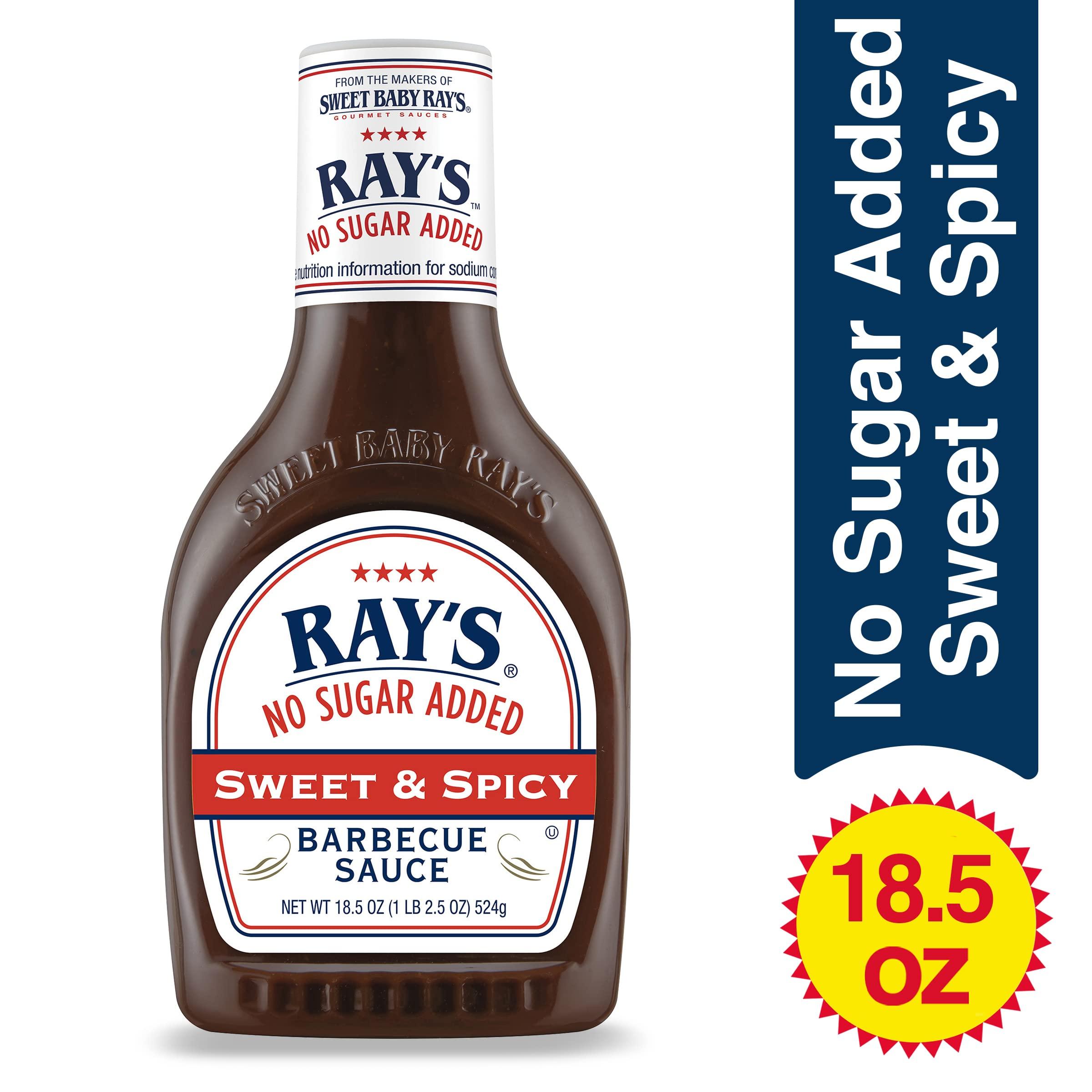 Sweet Baby Ray's Sweet Baby Ray's No Sugar Added, Sweet & Spicy, 18.5 OZ