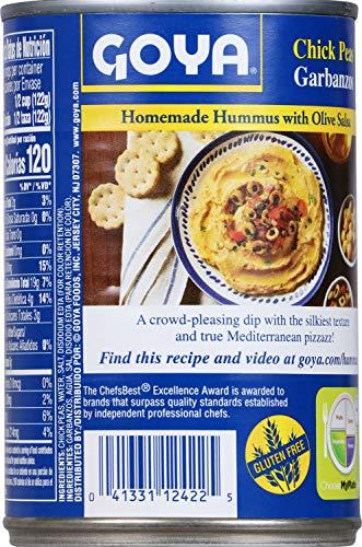 Goya Goya Foods Chick Peas, 16-Ounce (Pack of 24)