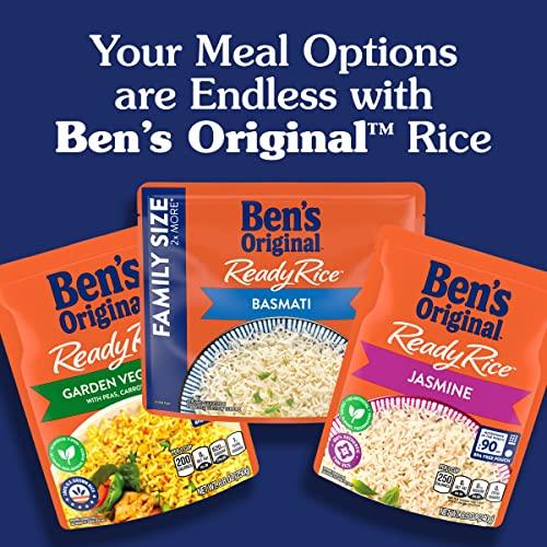 BEN'S ORIGINAL BEN'S ORIGINAL READY RICE Basmati Rice, Family Size, 17.3 OZ Pouch (Pack of 6)