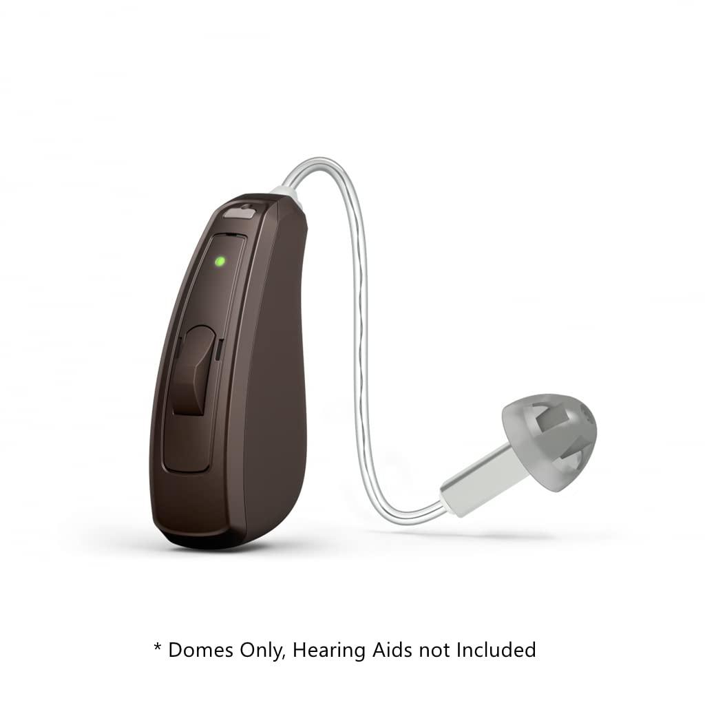 AroneMom Hearing Aid Domes Medium 8mm Open for GN Resound Hearing Aids Ear Tips Replacement