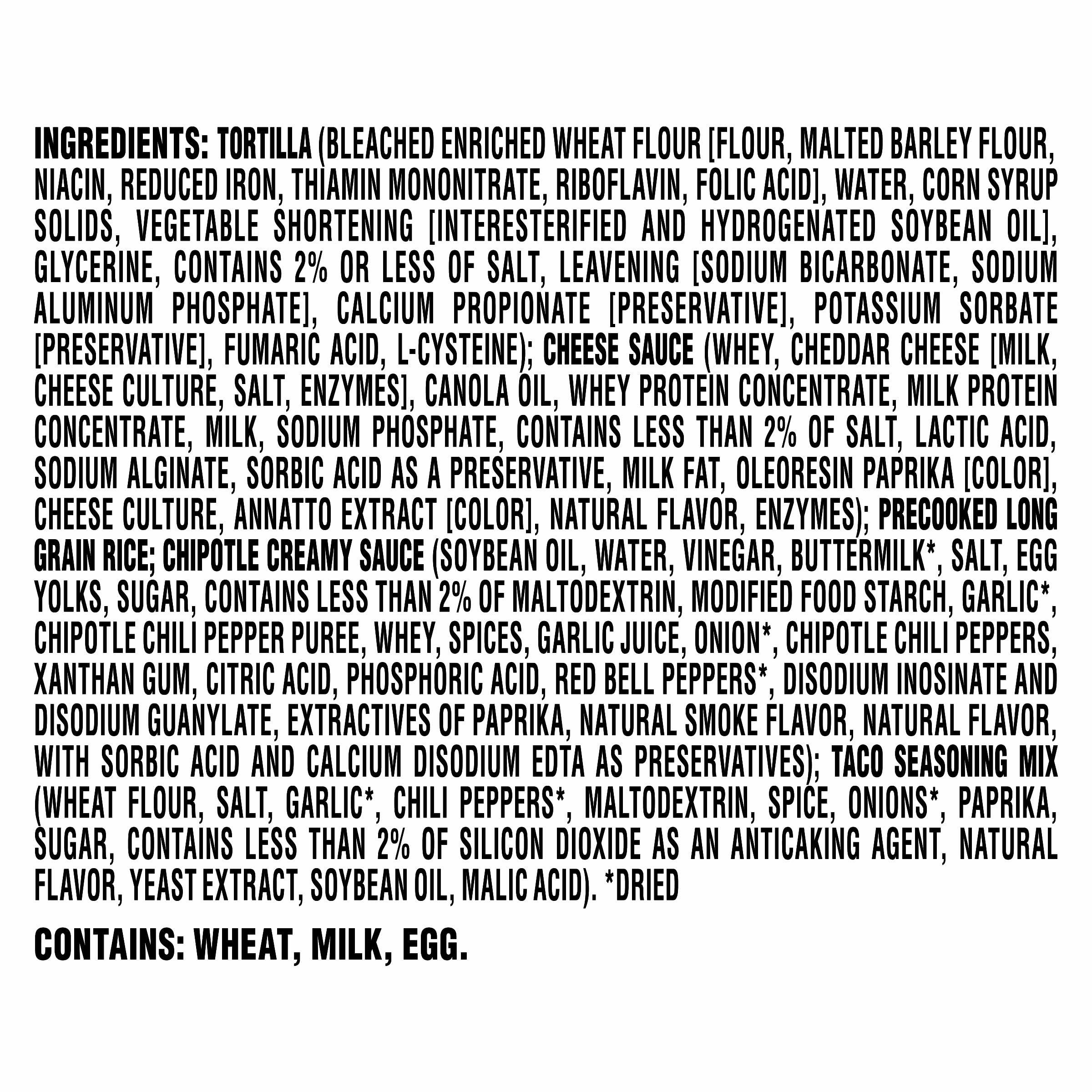 Taco Bell Taco Bell Queso-Burrito Cravings Kit, 21.5 oz Box