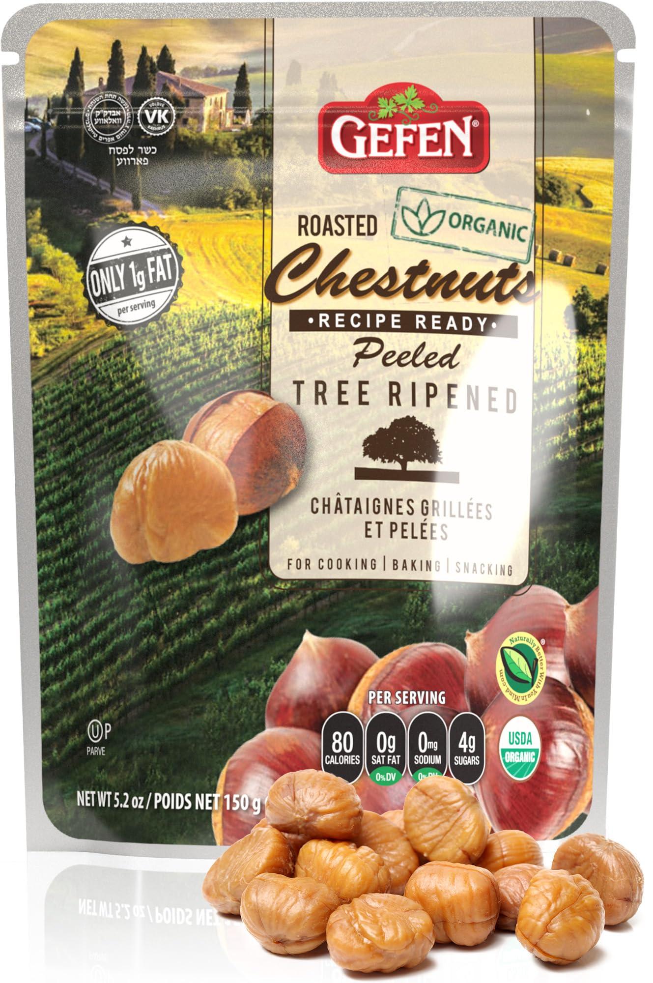 Gefen Gefen Chestnuts, Roasted Whole and Shelled, 5.2 oz