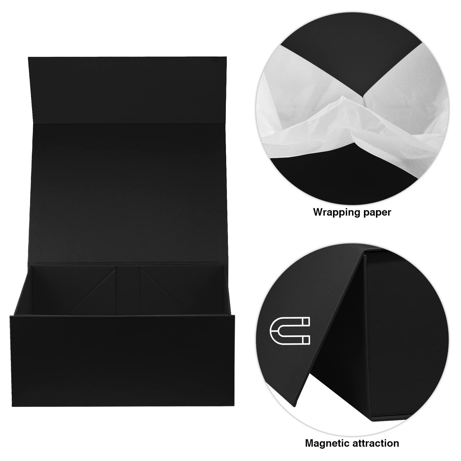 MOYEUPAC MOYEUPAC Gift Boxs 9\" X 7\" X 4\" with Magnetic Closure Lid for Gift Packaging, Gift Boxs for Father\'s Day, Mother\'s Day, Presents Christmas and Various Holidays