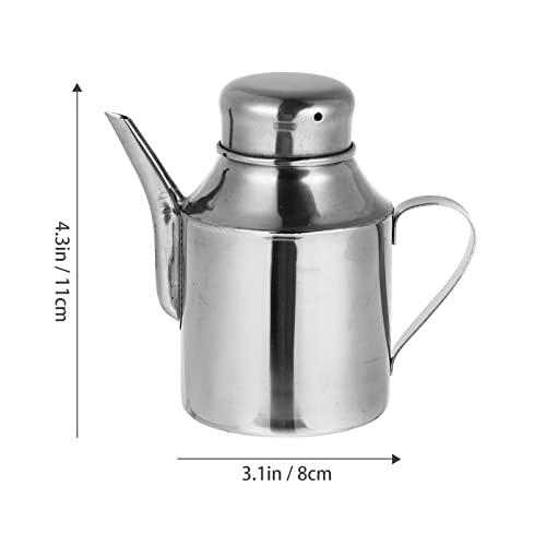 EXCEART EXCEART Neti Pot Stainless Steel Washing Pot with Handle Eyewash Cup Personal Medical Tool Sinus Remover for Sinus Congestion and Nasal Cleansing