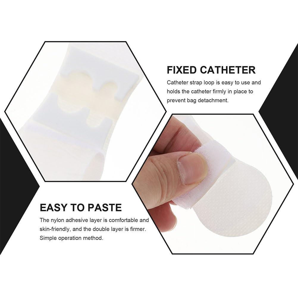 Healifty Healifty 5pcs Catheter Securement Device for PICC& Drain Hub Securement Flexible Material- Low Profile Design for Patient Comfort- Medical Supplies
