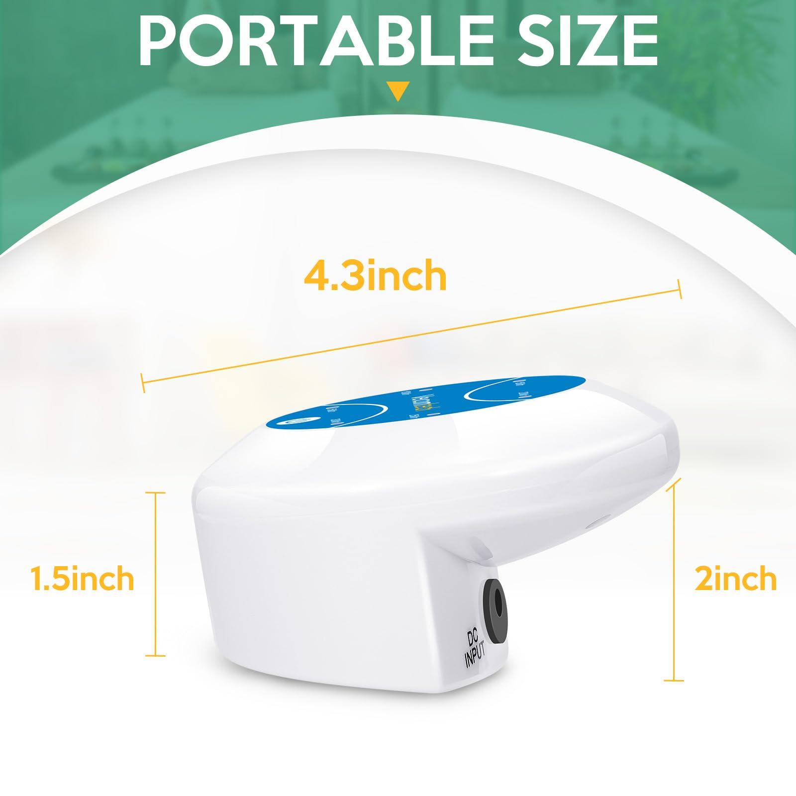 veicomtech veicomtech Ionic Foot Bath Detox Machine - Foot Detox Machine, Detox Foot Spa System for Home Salon Spa Club 2 Arrays 100 Tub Liners