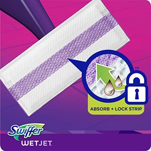 Swiffer Swiffer WetJet Hardwood Floor Cleaner, Spray Mop Pad Refill, Multi Surface, 12 Count (Packaging May Vary)