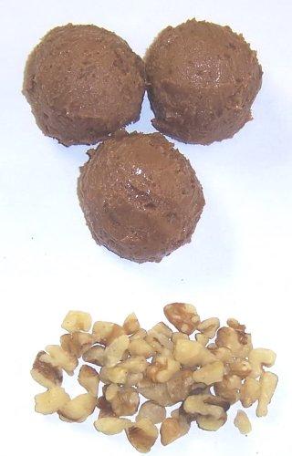 Scott's Cakes Scott's Cakes Dark Chocolate Covered Chocolate Walnut Fudge Truffles in a 8 oz. Pink Roses Box