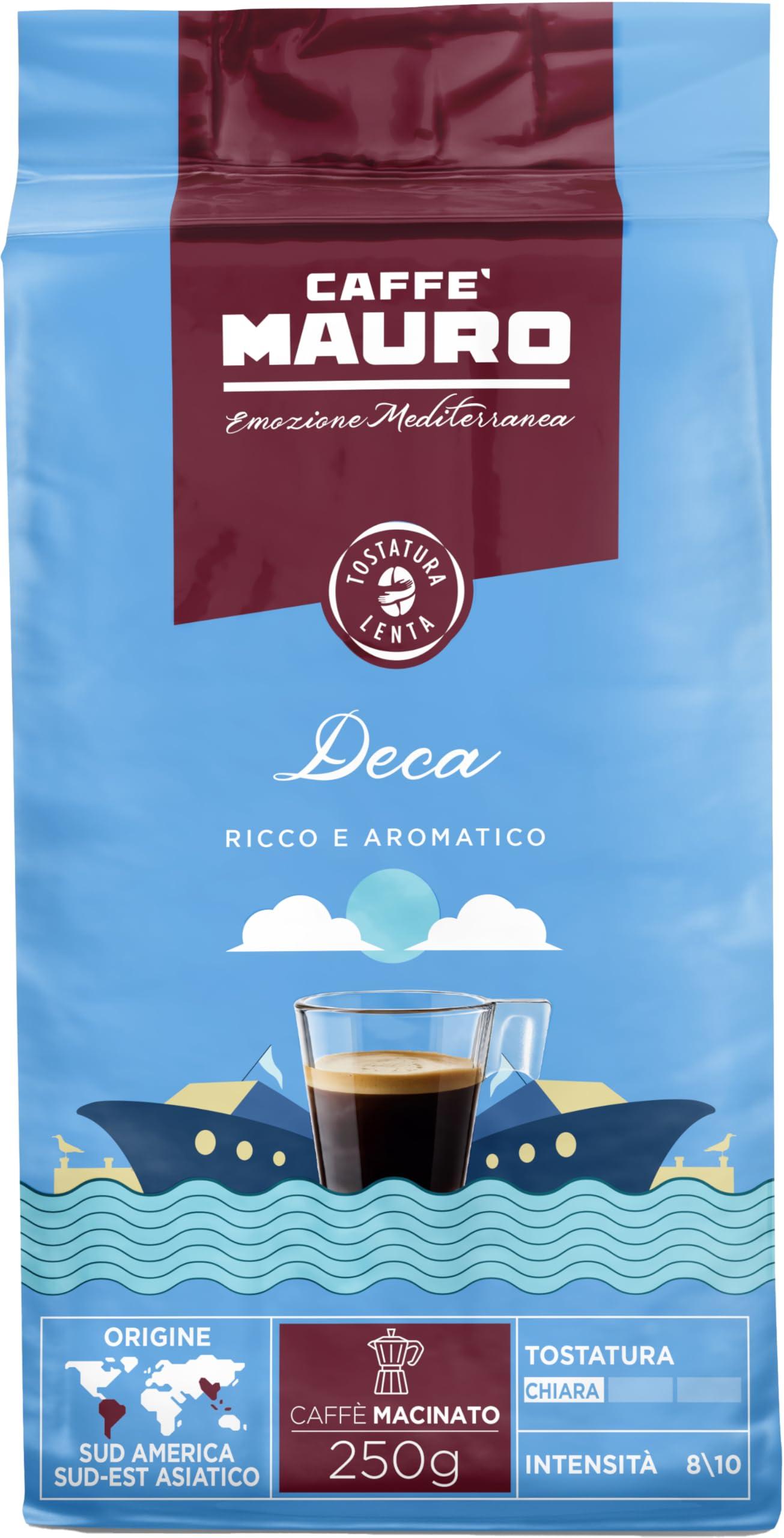 Caffe Mauro Caffe Mauro Decaffeinated Ground Coffee 8.8ox/250g