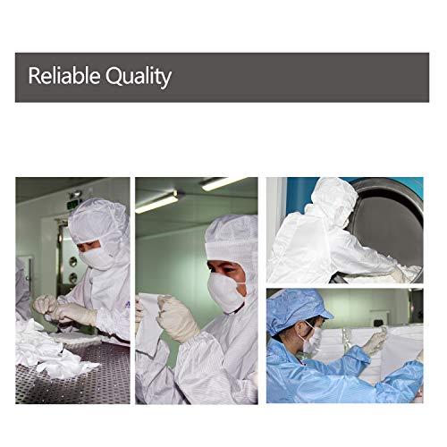 AAwipes AAWipes Cleanroom Cloth Wipes 9\"x9\" (Bag of 150 Pcs) Double Knit 100% Polyester Wipers Lint Free Cloths with Ultra-fine Filaments, Laser Sealed Edge, Class 100 Cloths, Ultra-soft Wipes CP14009