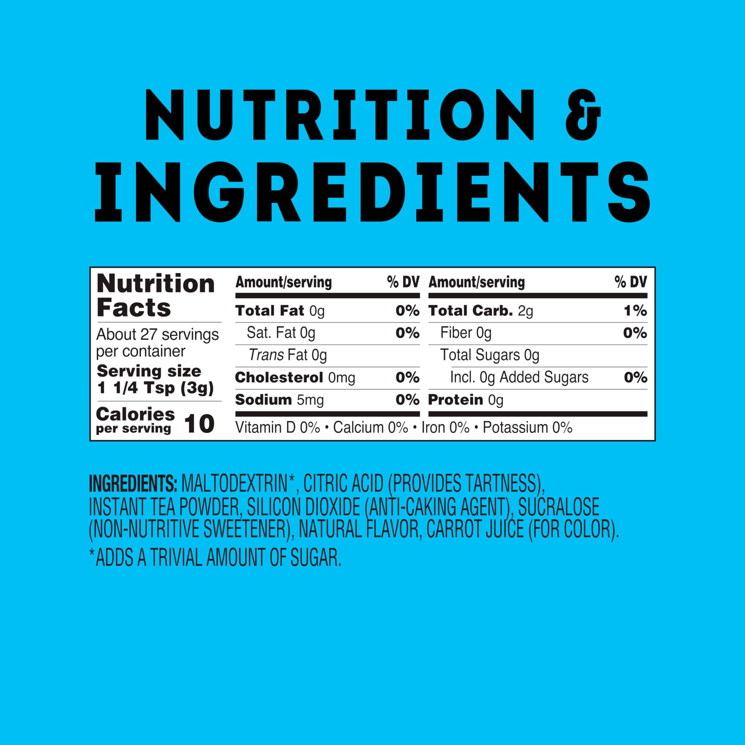 Lipton Lipton Diet Iced Tea, Lemon Iced Tea, Sugar-Free, 5.9 Ounces