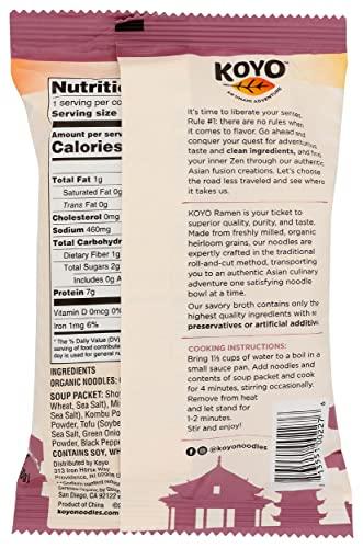 Koyo Koyo, Ramen Tofu Miso Reduced Sodium, 2.1 Ounce