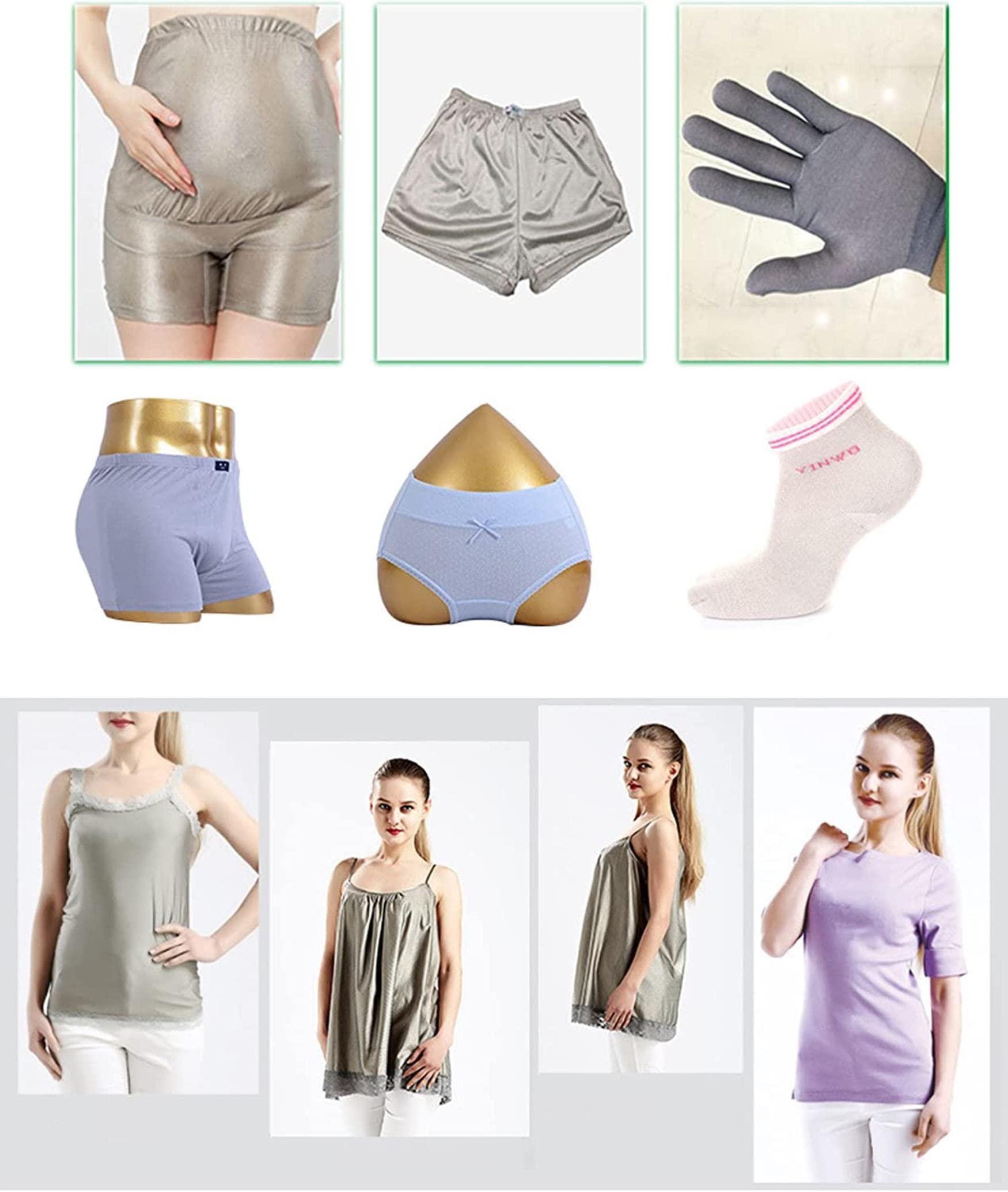 BTURYT BTURYT Faraday Fabric Faraday Fabric Emf Protection Fabric Silver Fiber 5G Anti-Radiation/Conductive/Shielding Fabric EMF Blocker,Faraday Clothing Fabric