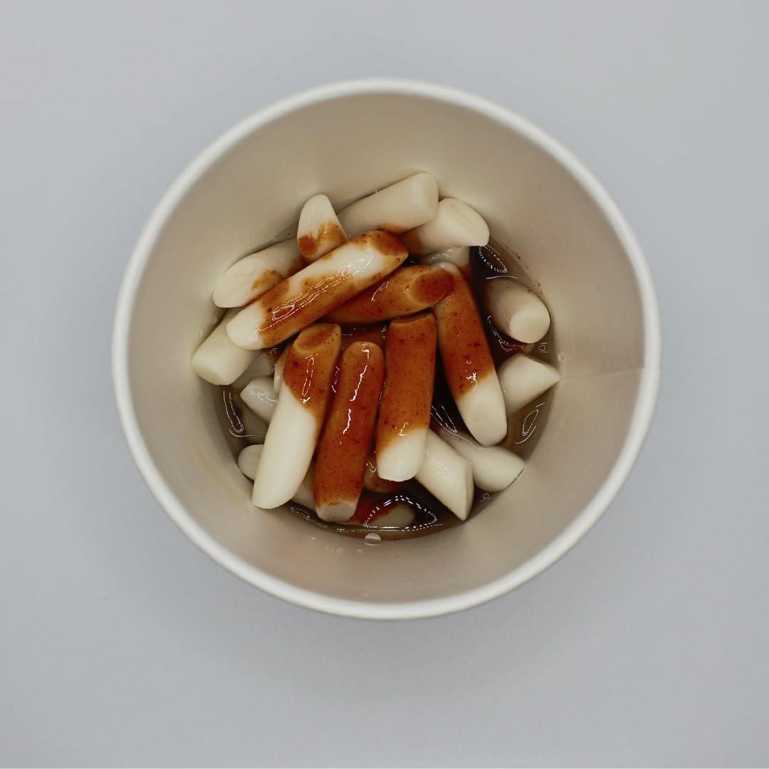 Yopokki Yopokki Instant Halal Tteokbokki Cup (Sweet Mild Spicy, Cup of 2) Korean Street food with sweet and moderately spicy sauce Topokki Rice Cake - Quick & Easy to Prepare