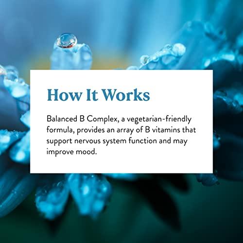 Nature's Sunshine Nature's Sunshine Balanced B Complex, 120 Tablets | B Complex Vitamins to Support Digestion and Nervous System Health with Vegetarian Formula