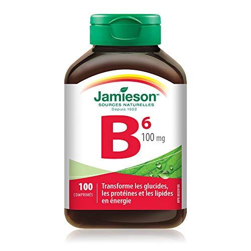 Jamieson Jamieson Vitamin B6 (Pyridoxine) 100 mg, 100 tabs