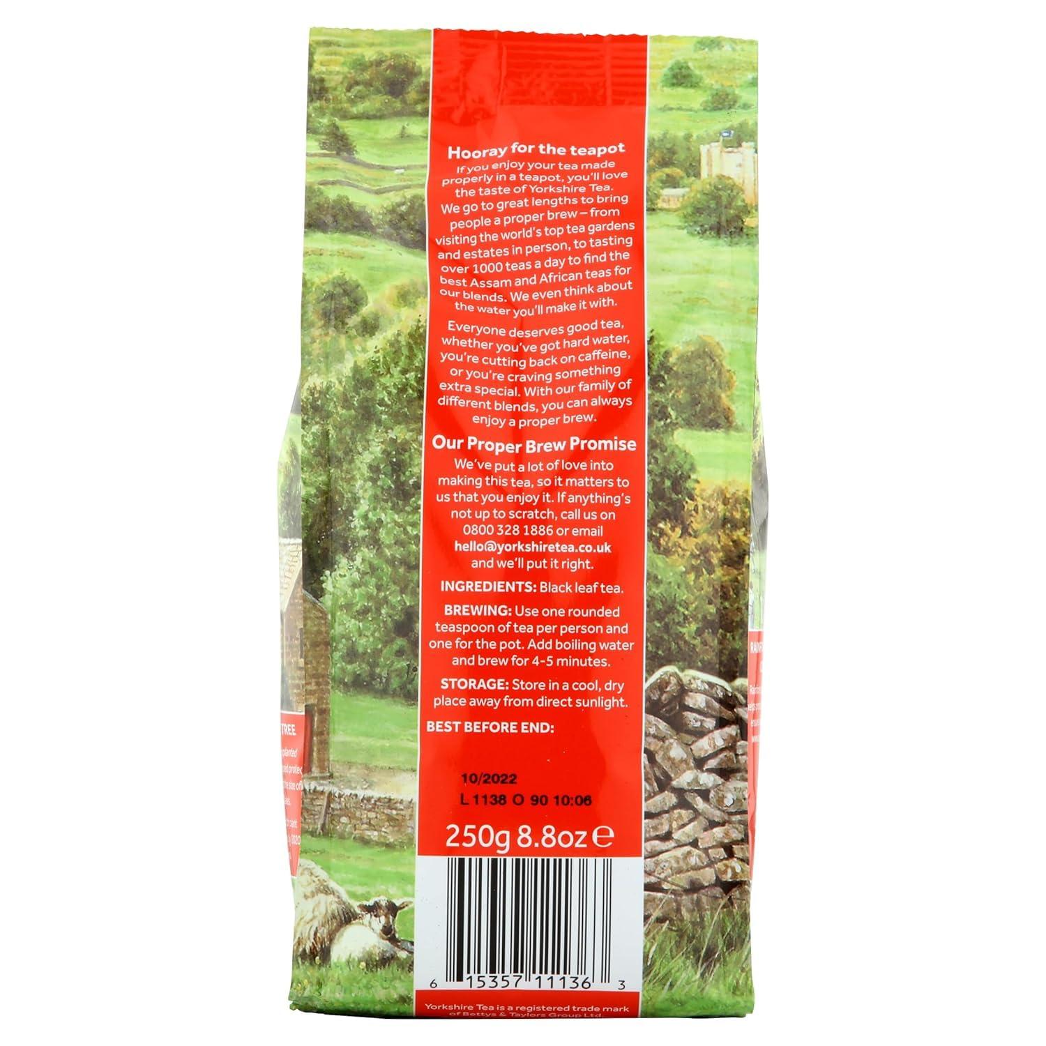 Yorkshire Tea Taylors of Harrogate Yorkshire Red Loose Leaf, 8.8 Ounce