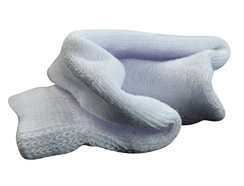 Yomandamor Yomandamor Women's 5 Pairs Non-Binding Cotton Ankle Diabetic/Dress Socks with Seamless Toe and Cushion Sole