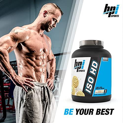 BPI Sports BPI Sports ISO HD Isolate Protein Vanilla Cookie, 76.8 oz - 69 Servings