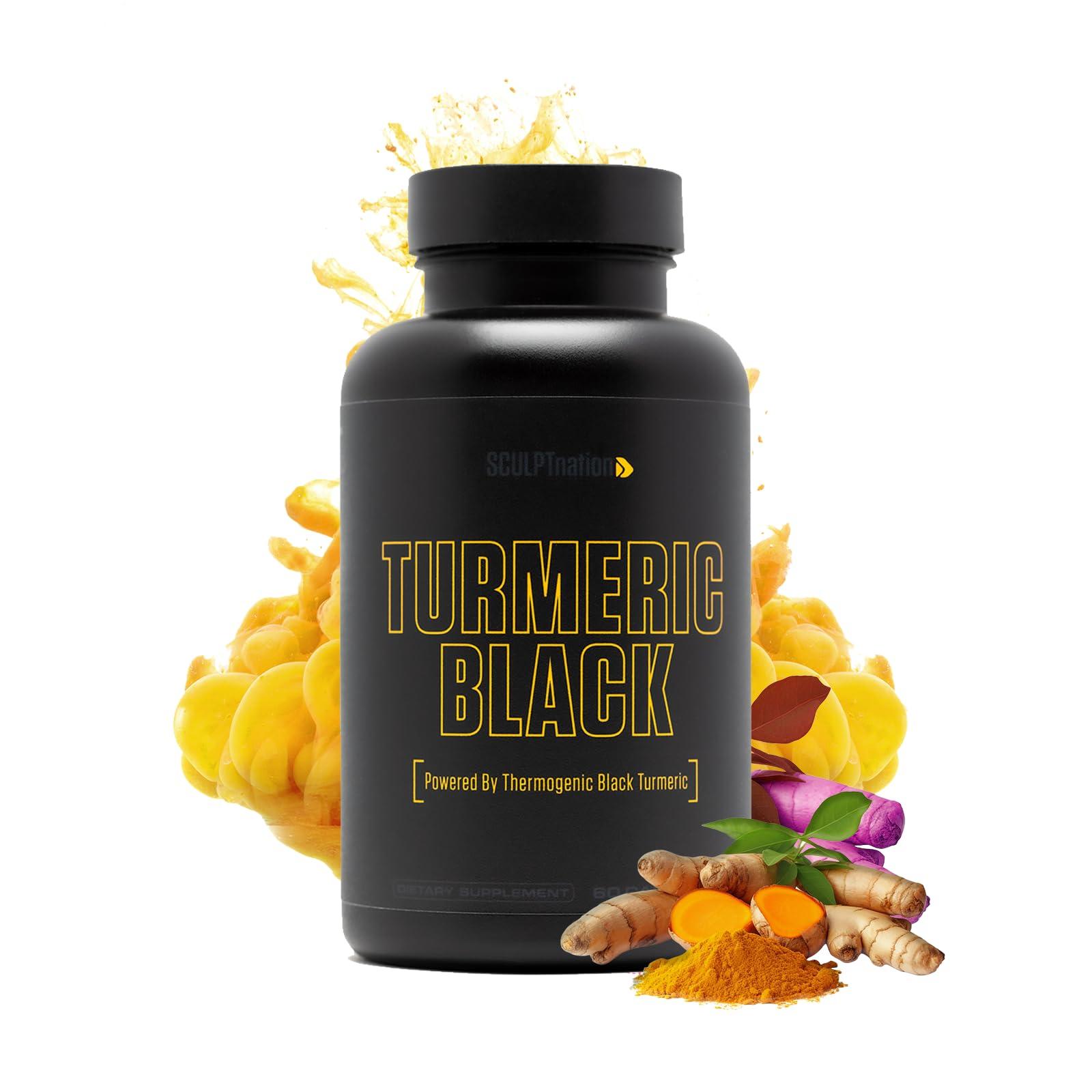 Sculpt Nation Sculpt Nation by V Shred Powerful Turmeric Supplement - Turmeric Curcumin with Black Pepper & Patented Ingredients for Joint Health - 30-Day Supply