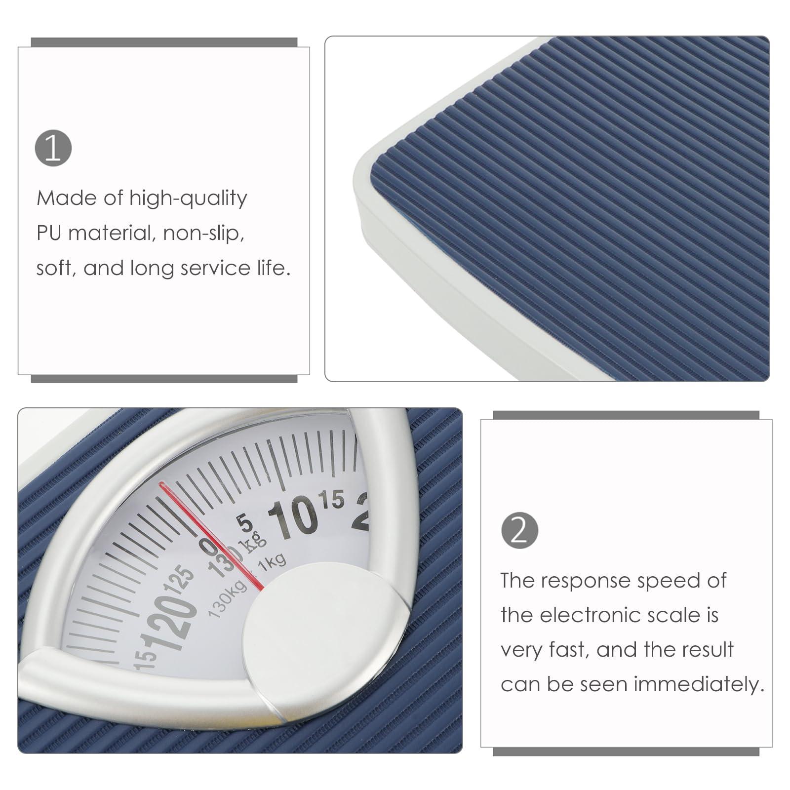 HEALLILY Weighing Scale Bathroom Scales Home Scale Scales for Body Weight Bathroom Body Scale Digital Scale for Body Weight Smart Weight Scales Body Fat Scale Mechanical Pu to Rotate Spring