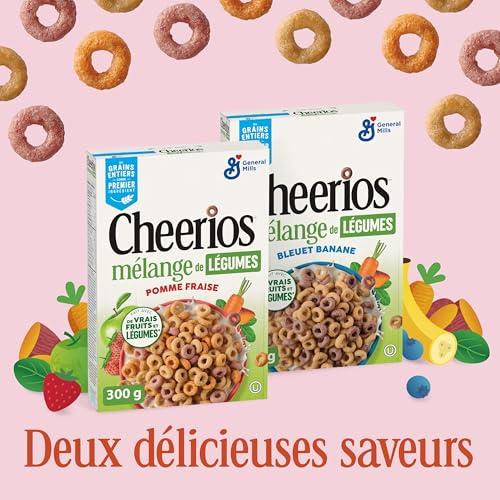 Cheerios Cheerios Veggie Blends, Apple Strawberry Cereal, 300g/10.5 oz. Box