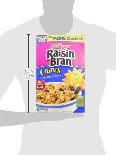 Raisin Bran Kellogg's Raisin Bran Crunch 24.8-ounce (Pack of 2)
