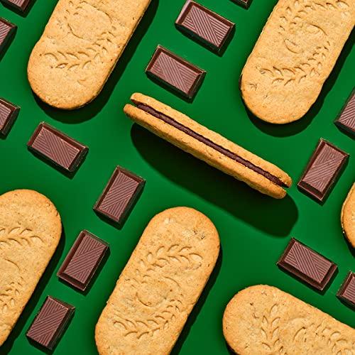 Belvita belVita Breakfast Sandwich Dark Chocolate Creme Breakfast Biscuits, 8 Packs (2 Sandwiches Per Pack)