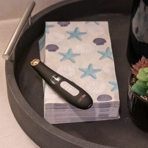 GLO24K UNLEASH THE POWER OF GOLD GLO24K Eye Care Beauty Massager. for Radiant, Beautiful Skin Around The Eyes.