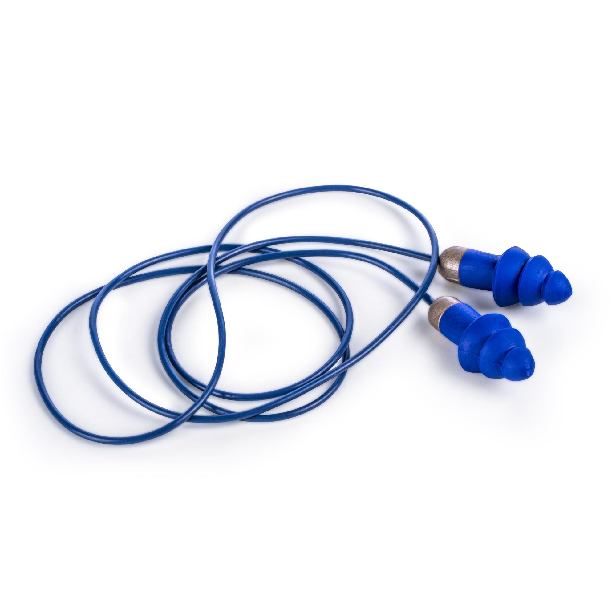 Rockets Moldex Rockets Metal Detectable Corded Reusable Earplug 6415, NRR 27dB