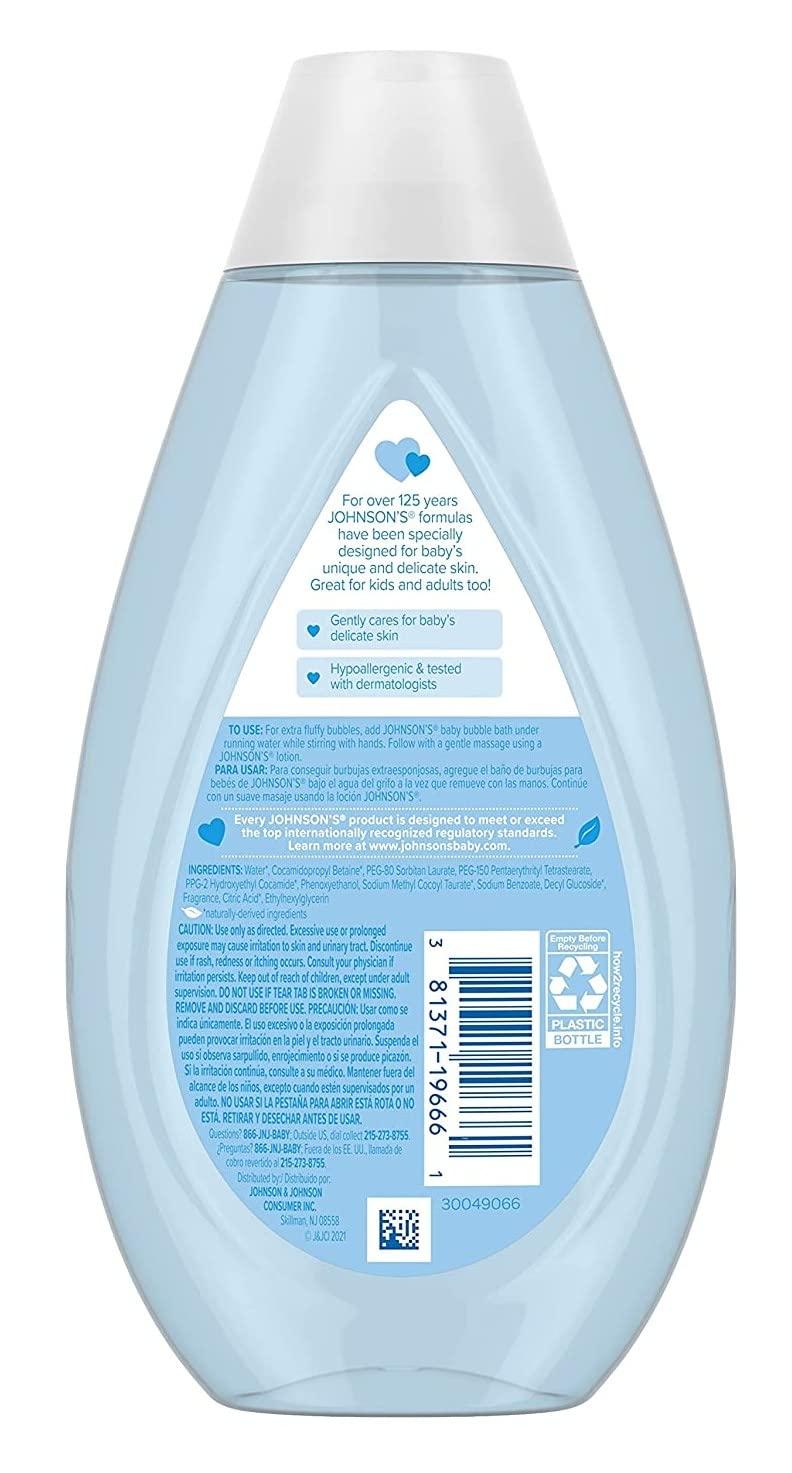 Johnson\'s Baby Johnsons Baby Bubble Bath 13.6 Ounce (400ml) (Pack of 6)