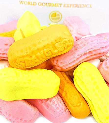 SweetGourmet SweetGourmet Colored Circus Peanuts | Retro Marshmallow Candy | 1 Pound