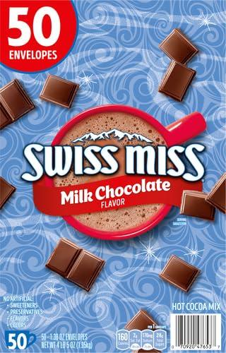 Swiss Miss Swiss Miss Milk Chocolate Flavor Hot Cocoa Mix, 1.38 oz. 50-Count