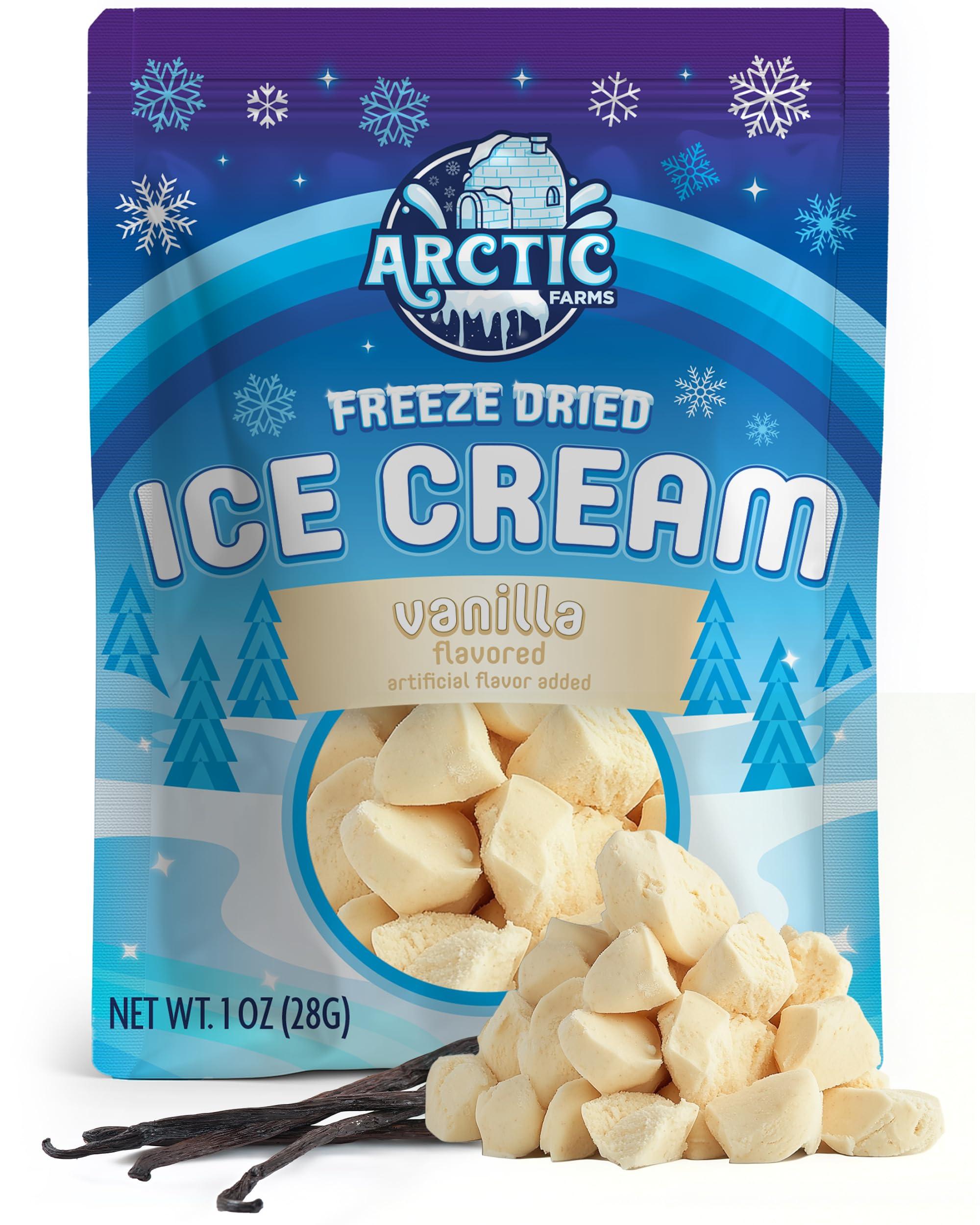 Arctic Farms Arctic Farms Freeze Dried Ice Cream that Does Not Melt (Vanilla)