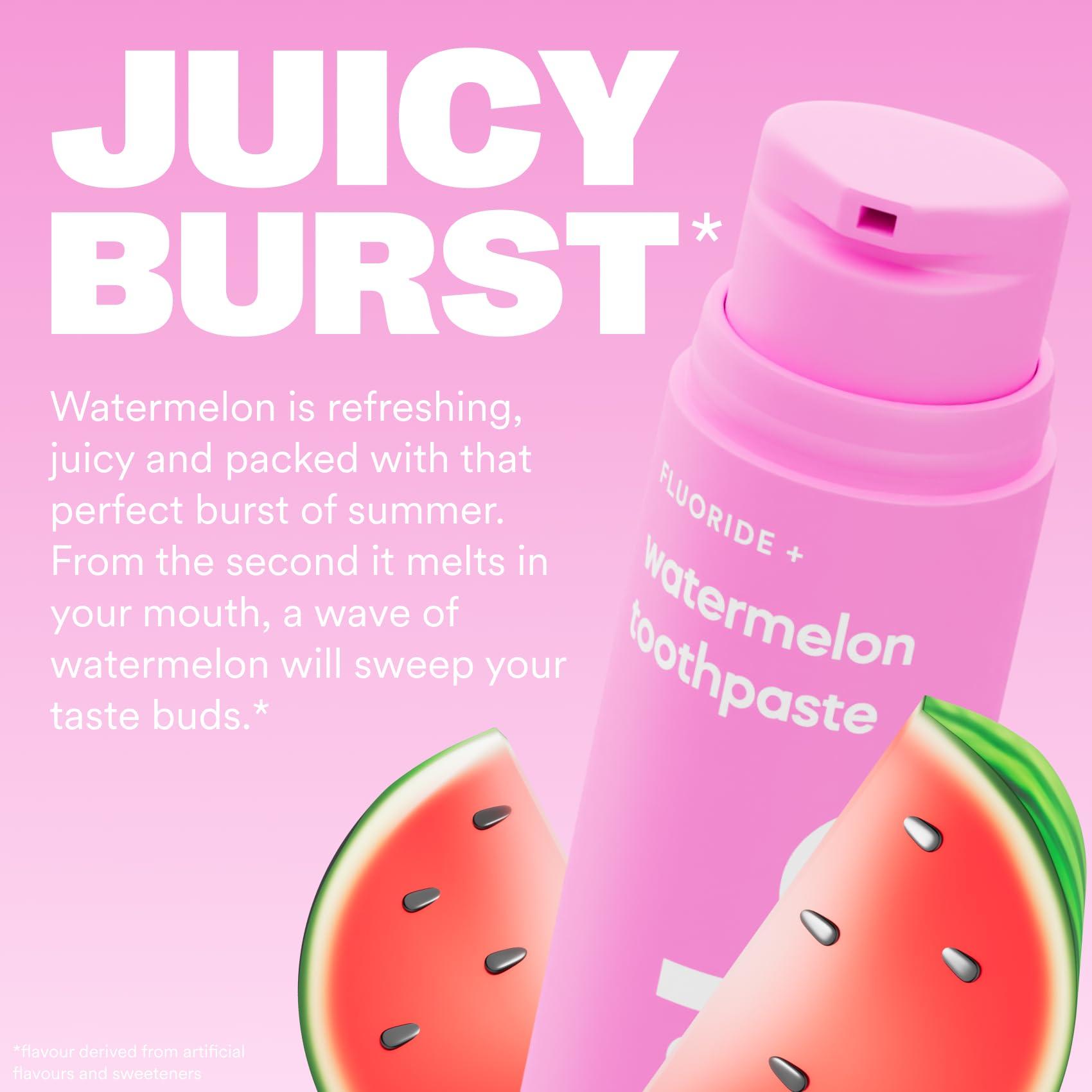 HISMILE Hismile Watermelon Flavoured Toothpaste contains Fluoride