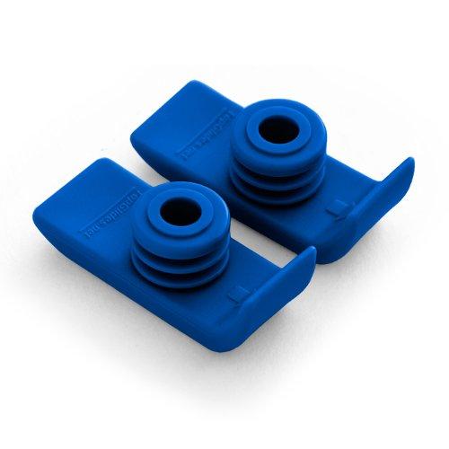 Top Glides 1 Pair Durable Ski Glides for Drive Walkers (Dark Blue)