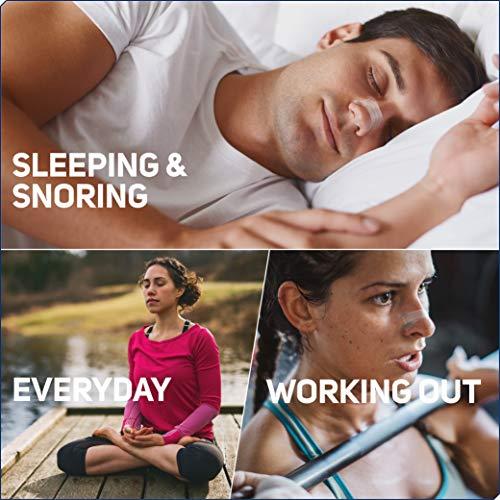 Clear Passage Clear Passage Nasal Strips Extra Strength, Clear, 100 ct | Works Instantly to Improve Sleep, Reduce Snoring, & Relieve Nasal Congestion Due to Colds & Allergies