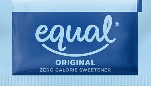 Equa Equal Original Zero Calorie Sweetener, 0.8g Packets, 100 Count Bag