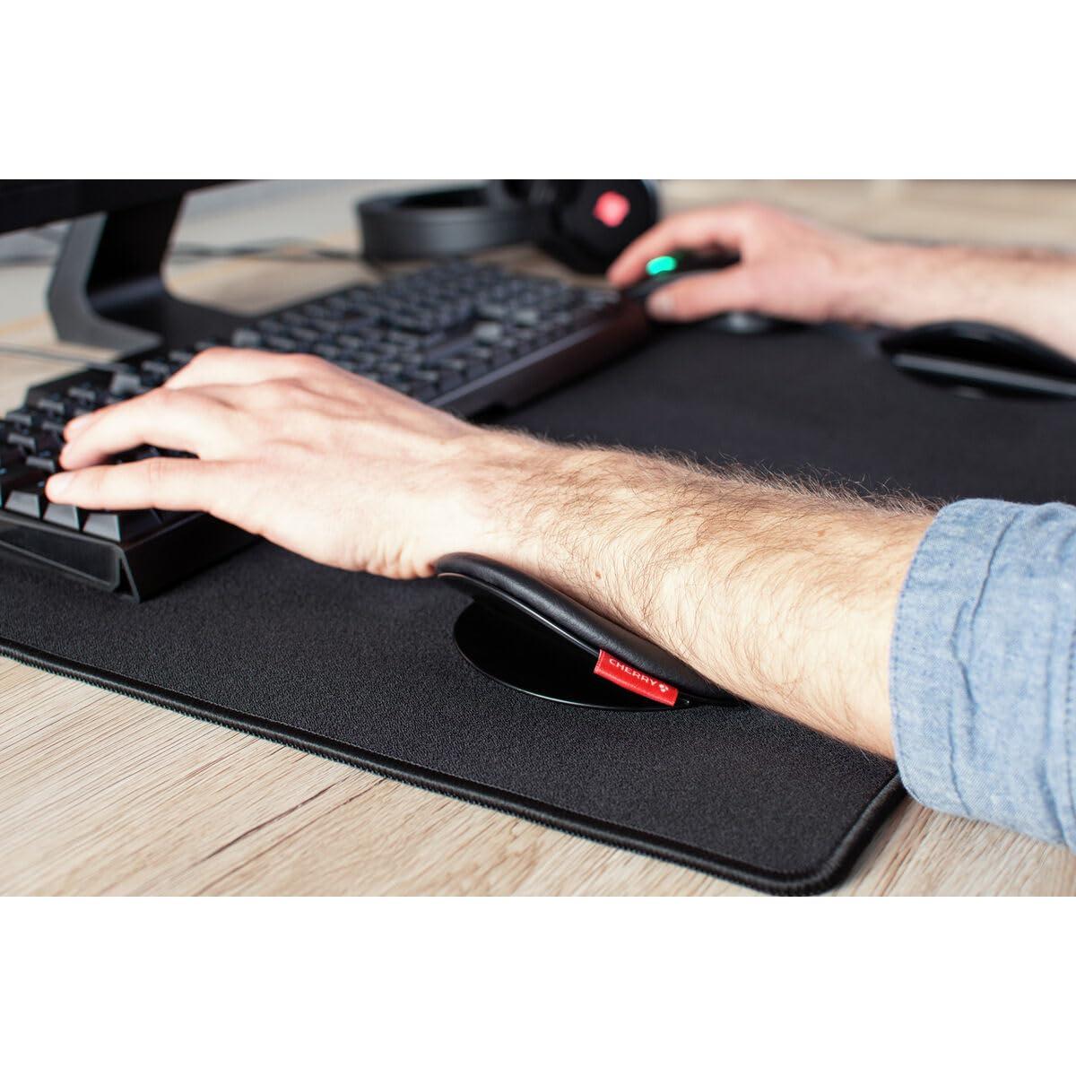Cherry CHERRY SLIDEPAD Ergo Sliding armrest to Improve ergonomics at The Workplace. Full Freedom of Movement with a Comfortable Posture at The Same time
