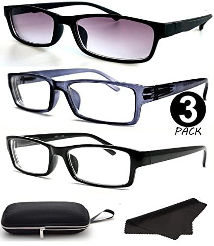F9 Nearsighted Shortsighted Myopia Distance Driving Glasses For Men Women 3-Pack Bundle Value 2.50