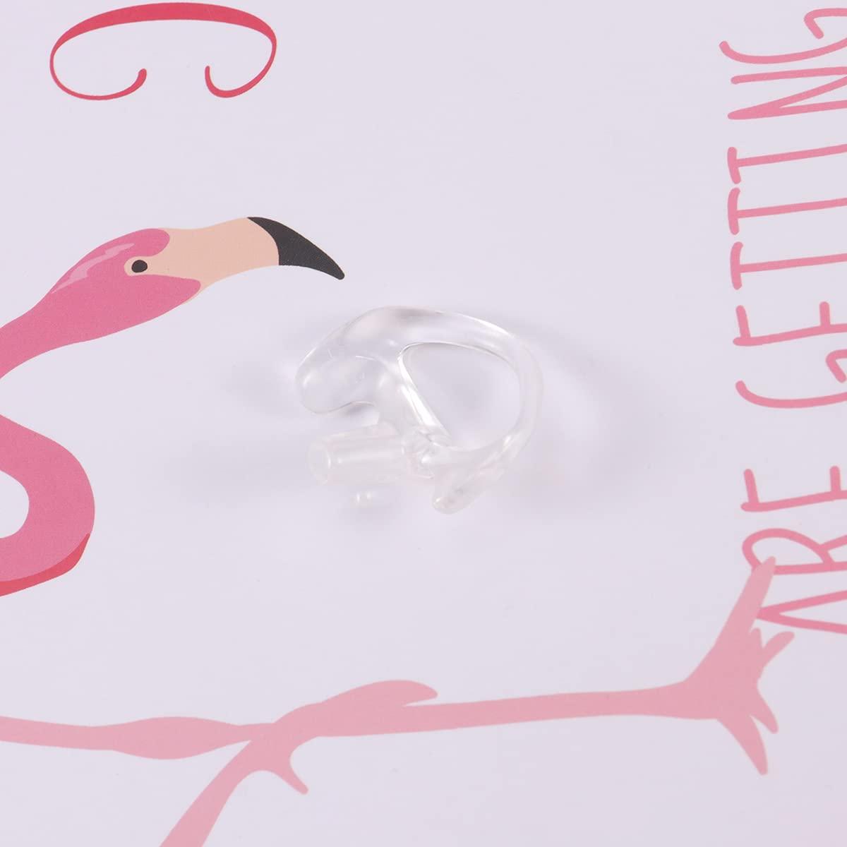 PartyKindom 2 Pairs Airplane Ear Plugs Noise Cancelling earplugs Ear Plug for Sleeping Ear Plugs Silicone Ear Plugs Noise Ear Plugs Clear Silicone Soft Ear Plugs for Plane Triangle air Duct