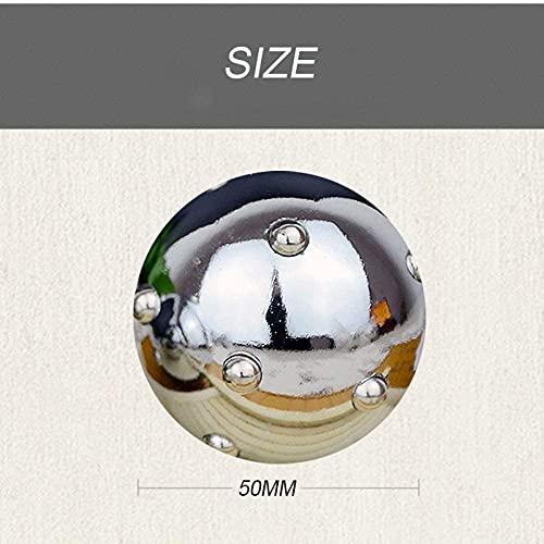 LIANGJUANG LIANGJUANG Chinese Balls Baoding Balls Meditation Balls Baoding Ball Massage Balls Stainless Steel Meditation Ball Chinese Fitness Ball Fitness Hand Exercise Therapy