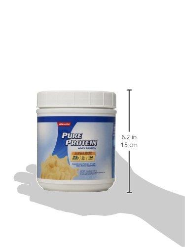 Pure Protein pure protein Powder - Whey, High Protein, Low Sugar, Gluten-Free, Vanilla Cream Flavor - 1 lb (Packaging May Vary) (Pack of 2)